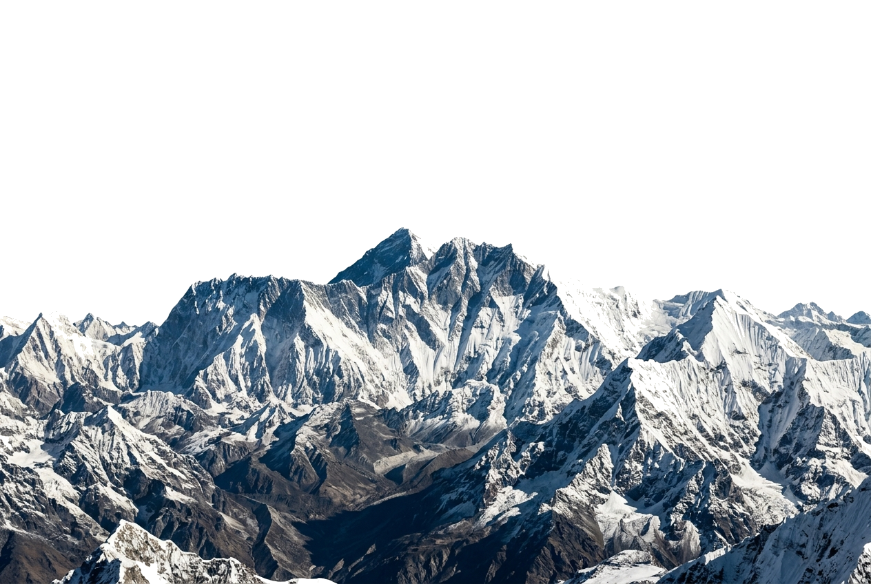 Himalayan snow peaks
